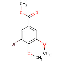 50772-79-7 methyl 3-bromo-4,5-dimethoxybenzoate chemical structure