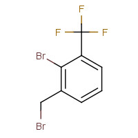 1214372-35-6 2-bromo-1-(bromomethyl)-3-(trifluoromethyl)benzene chemical structure