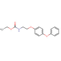 72490-01-8 ethyl N-[2-(4-phenoxyphenoxy)ethyl]carbamate chemical structure