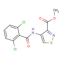 874288-79-6 methyl 4-[(2,6-dichlorobenzoyl)amino]-1,2-thiazole-3-carboxylate chemical structure