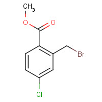 145908-29-8 methyl 2-(bromomethyl)-4-chlorobenzoate chemical structure