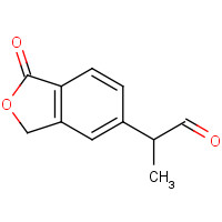 1374572-90-3 2-(1-oxo-3H-2-benzofuran-5-yl)propanal chemical structure