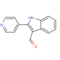 590390-88-8 2-pyridin-4-yl-1H-indole-3-carbaldehyde chemical structure