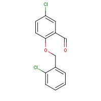 590359-98-1 5-chloro-2-[(2-chlorophenyl)methoxy]benzaldehyde chemical structure