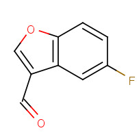 721943-19-7 5-fluoro-1-benzofuran-3-carbaldehyde chemical structure
