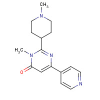 831231-83-5 3-methyl-2-(1-methylpiperidin-4-yl)-6-pyridin-4-ylpyrimidin-4-one chemical structure