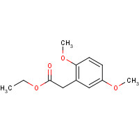 66469-86-1 ethyl 2-(2,5-dimethoxyphenyl)acetate chemical structure