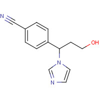 1431767-36-0 4-(3-hydroxy-1-imidazol-1-ylpropyl)benzonitrile chemical structure