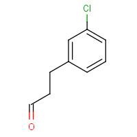 136415-83-3 3-(3-chlorophenyl)propanal chemical structure