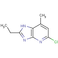 133240-31-0 5-chloro-2-ethyl-7-methyl-1H-imidazo[4,5-b]pyridine chemical structure