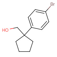 1346689-83-5 [1-(4-bromophenyl)cyclopentyl]methanol chemical structure