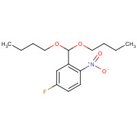 603306-58-7 2-(dibutoxymethyl)-4-fluoro-1-nitrobenzene chemical structure