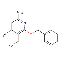 1306439-42-8 (4,6-dimethyl-2-phenylmethoxypyridin-3-yl)methanol chemical structure
