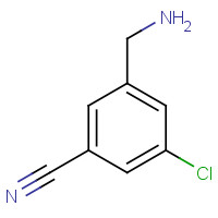 1261820-96-5 3-(aminomethyl)-5-chlorobenzonitrile chemical structure