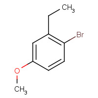 34881-44-2 1-bromo-2-ethyl-4-methoxybenzene chemical structure
