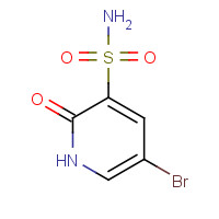 1272356-82-7 5-bromo-2-oxo-1H-pyridine-3-sulfonamide chemical structure
