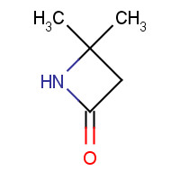 4879-95-2 4,4-dimethylazetidin-2-one chemical structure