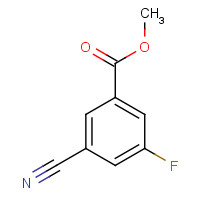 886732-29-2 methyl 3-cyano-5-fluorobenzoate chemical structure