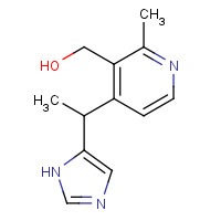 1239649-43-4 [4-[1-(1H-imidazol-5-yl)ethyl]-2-methylpyridin-3-yl]methanol chemical structure
