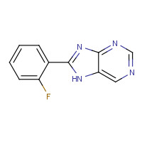 878287-56-0 8-(2-fluorophenyl)-7H-purine chemical structure