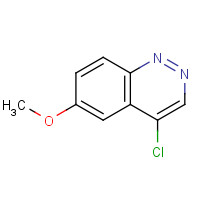 18275-25-7 4-chloro-6-methoxycinnoline chemical structure