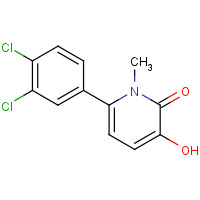 1333146-43-2 6-(3,4-dichlorophenyl)-3-hydroxy-1-methylpyridin-2-one chemical structure