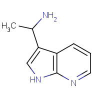 1270406-13-7 1-(1H-pyrrolo[2,3-b]pyridin-3-yl)ethanamine chemical structure