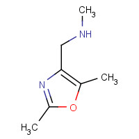 859850-63-8 1-(2,5-dimethyl-1,3-oxazol-4-yl)-N-methylmethanamine chemical structure