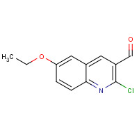 281208-98-8 2-chloro-6-ethoxyquinoline-3-carbaldehyde chemical structure