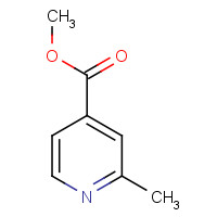 16830-24-3 methyl 2-methylpyridine-4-carboxylate chemical structure