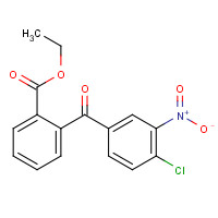 140861-42-3 ethyl 2-(4-chloro-3-nitrobenzoyl)benzoate chemical structure