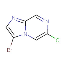 1214875-36-1 3-bromo-6-chloroimidazo[1,2-a]pyrazine chemical structure