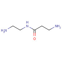 97633-39-1 3-amino-N-(2-aminoethyl)propanamide chemical structure