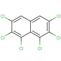 17062-87-2 1,2,3,6,7,8-hexachloronaphthalene chemical structure