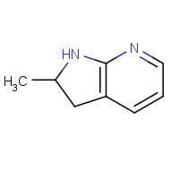 7546-38-5 2-methyl-2,3-dihydro-1H-pyrrolo[2,3-b]pyridine chemical structure