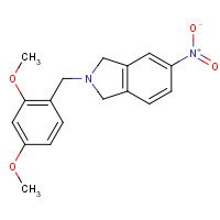 912999-83-8 2-[(2,4-dimethoxyphenyl)methyl]-5-nitro-1,3-dihydroisoindole chemical structure