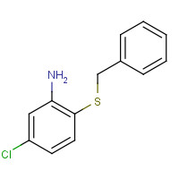 74462-18-3 2-benzylsulfanyl-5-chloroaniline chemical structure