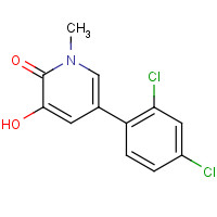 1333146-46-5 5-(2,4-dichlorophenyl)-3-hydroxy-1-methylpyridin-2-one chemical structure