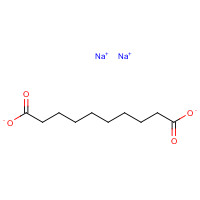 17265-14-4 disodium;decanedioate chemical structure