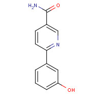 1007578-44-0 6-(3-hydroxyphenyl)pyridine-3-carboxamide chemical structure