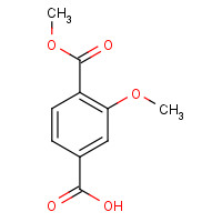 162046-51-7 3-methoxy-4-methoxycarbonylbenzoic acid chemical structure