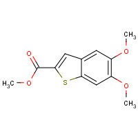 35212-99-8 methyl 5,6-dimethoxy-1-benzothiophene-2-carboxylate chemical structure