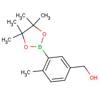 1400755-04-5 [4-methyl-3-(4,4,5,5-tetramethyl-1,3,2-dioxaborolan-2-yl)phenyl]methanol chemical structure