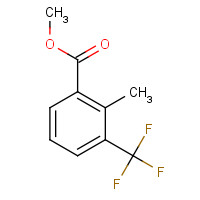 346603-63-2 methyl 2-methyl-3-(trifluoromethyl)benzoate chemical structure