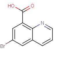 64507-38-6 6-bromoquinoline-8-carboxylic acid chemical structure