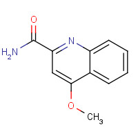 53600-40-1 4-methoxyquinoline-2-carboxamide chemical structure