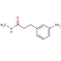 1018542-66-9 3-(3-aminophenyl)-N-methylpropanamide chemical structure