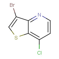 1334645-51-0 3-bromo-7-chlorothieno[3,2-b]pyridine chemical structure