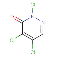 89089-14-5 2,4,5-trichloropyridazin-3-one chemical structure