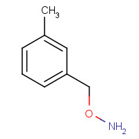 5555-50-0 O-[(3-methylphenyl)methyl]hydroxylamine chemical structure